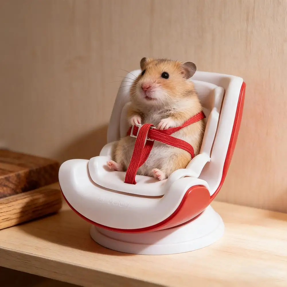 Hamster safety seat Doll Display Stand for Vehicle or Desktop Decoration, Collectible Toy Accessories,Doll Car Seat,Pet Supplies