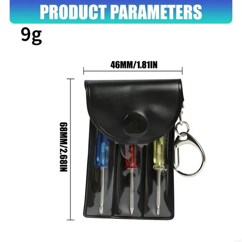 5/10 Set Mini Screwdriver Keychain Set Compact Repair Tools For Phones Watches And Glasses Portable Screwdriver Tool F19E