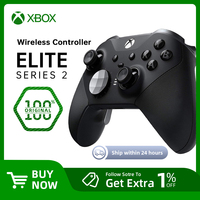 Microsoft Xbox Black Elite Wireless Controller Series 2  for Xbox Series S Xbox Series X XSS XSX 100% New Orginal 