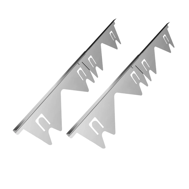 

SEWS-2 пара крышек для плиты из нержавеющей стали, наполнитель для плиты, защита плиты для боковых крышек кухонной духовки, комплект отделки плиты