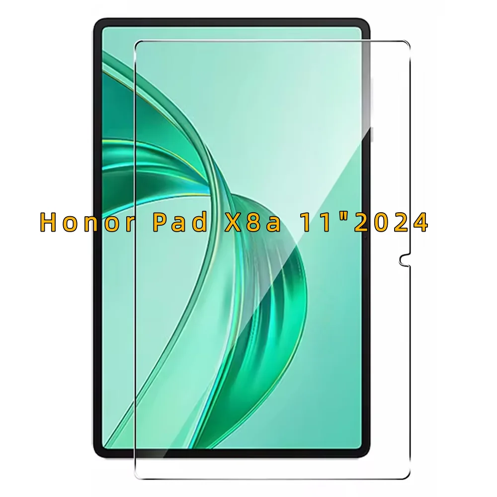 1 PCS Tempered Glass Screen Protector For Huawei Honor Pad X8a 2024 11 Inch Anti Scratch Anti-Fingerprint Protective Film