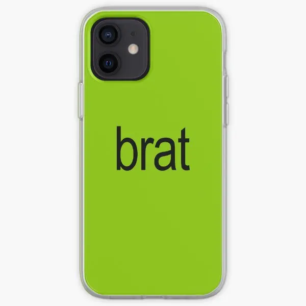 Brat Charli Xcx Iphone Tough Case  Phone Case Customizable for iPhone 11 12 13 14 Pro Max Mini 6 6S 7 8 Plus X XS XR Max Silicon