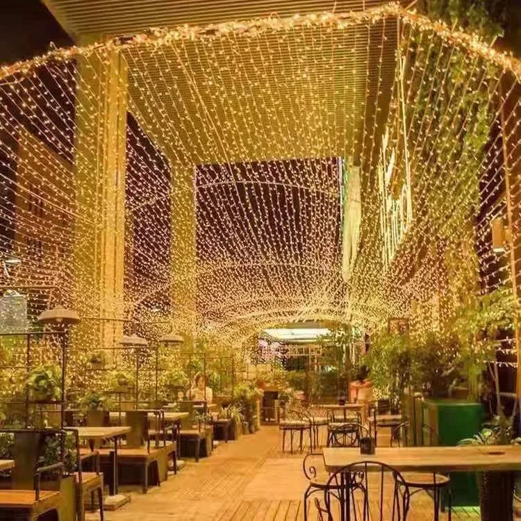 Garland LED String Light Christmas Fairy Lights Outdoor 10M-102M Festoon Chain for Tree Street Wedding Party Patio Decoration