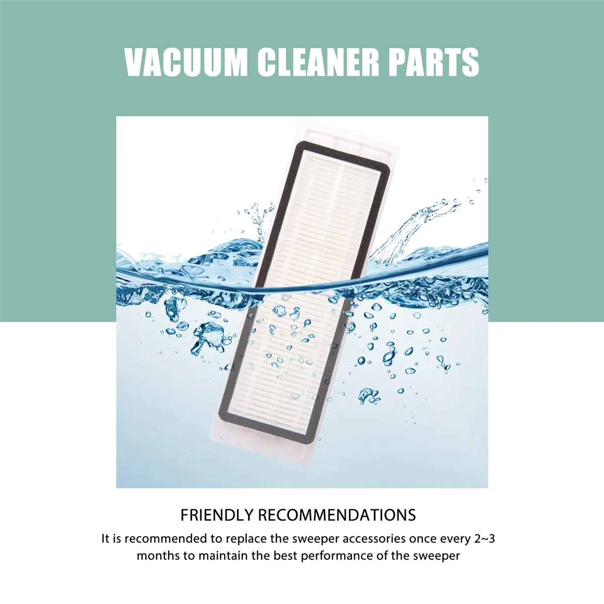 Piezas de aspiradora Roborock S6 MaxV, accesorios para Robot aspirador, filtro de cepillo principal
