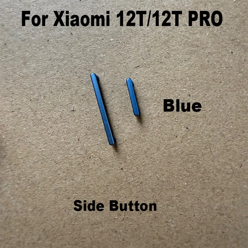 New For Xiaomi 12T / 12T PRO Power Button Volume Side Button Key Flex Cable Replacement Repair Parts