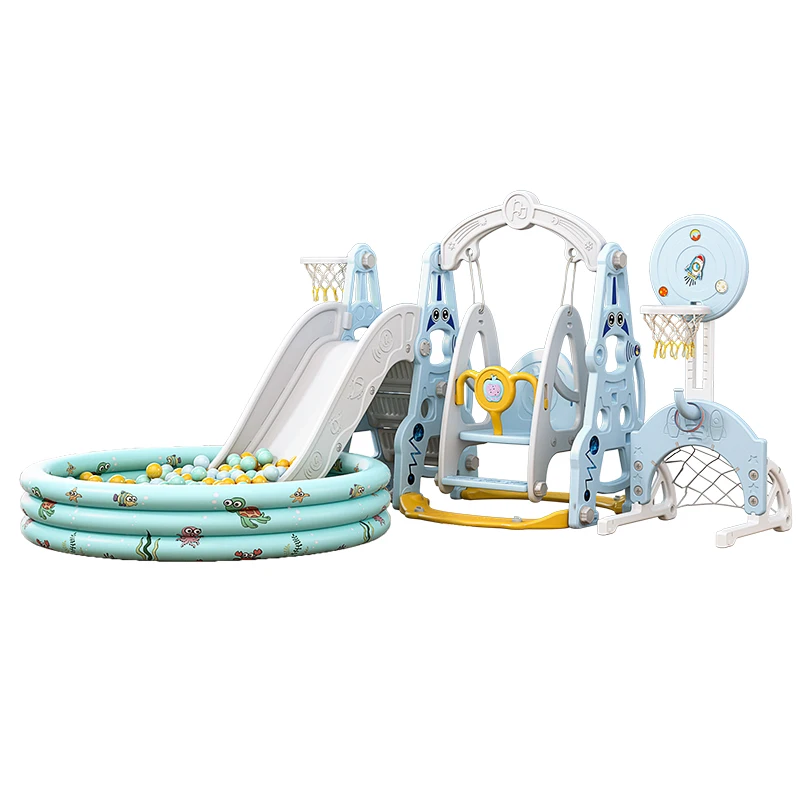 

Slide Children's indoor household swing combination Kindergarten baby playground Small children's multi-functional toys