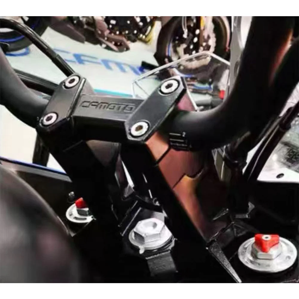 For CFMOTO 650MT 650 MT handlebar heightening code 25MM diameter handlebar adapter code faucet handlebar heightening