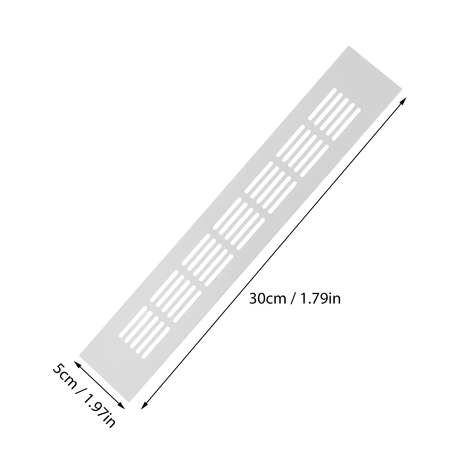 Рисунок 5 - прямоугольная вентиляционная решетка