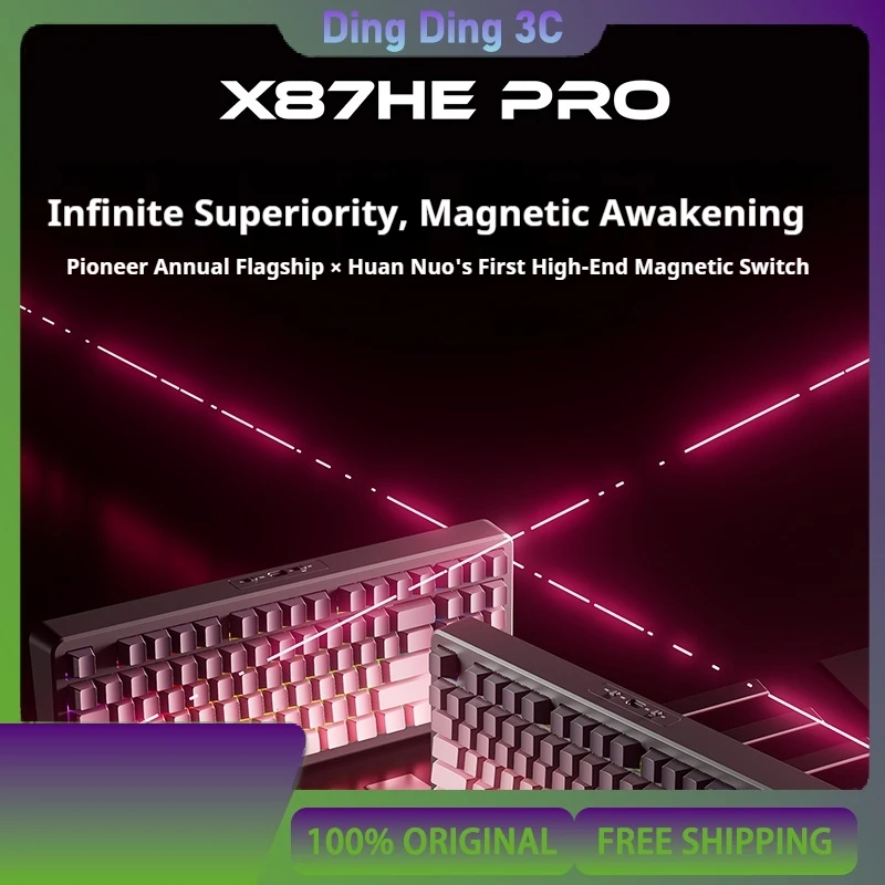 

EWEADN X87HE Pro Механическая клавиатура с магнитным переключателем по индивидуальному заказу 0,001 0,08 512K Проводной настольный компьютер для игр и киберспорта