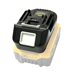 DM18M Battery Adapter For Milwaukee For Dewalt to For Makita Bl1830 Bl1850 Batteries 20V To 18V Battery Conversion