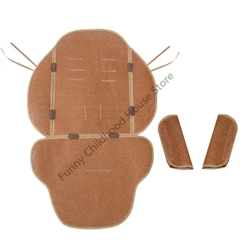 

D0LA Baby Strollers Cushion Toddlers Pushchair Liner Summer Cooling Pad