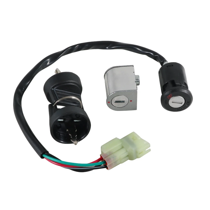 Motorcycle Fuel Cap Seat Lock Ignition Switch With Key Kit For Kymco ATV KXR 250 50 90 Euro 2 Maxxer 250 90S OEM:35010-LBA7-E00