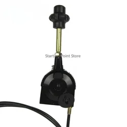 Automobile Agricultural Vehicle Excavator Hand Throttle Assembly Hand Throttle Controller Pull Wire Manual Controller