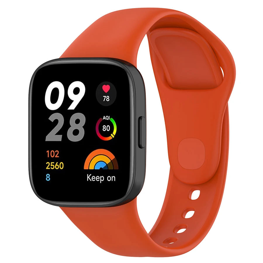 Silicone Watch Band for Redmi Watch 3 Sport Replacement Bracelet Belt Wristband Correa Strap for Xiaomi Redmi Watch 3 Accessorie