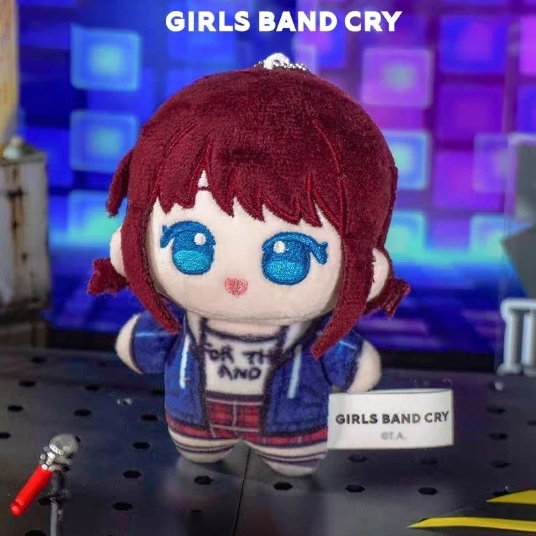 10CM MÄDCHEN BAND CRY ISERI NINA KAWARAGI MOMOKA Rupa SUBARU AWA Plüsch Puppe Nette Anime Schlüsselanhänger Kleine Anhänger Tasche decor Kinder Geschenk