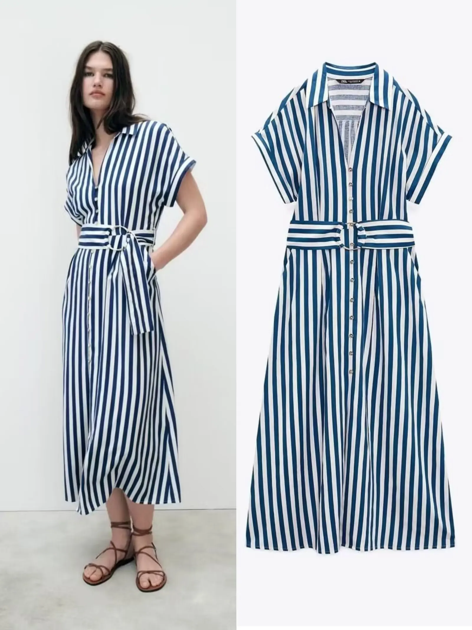 Slimming Stripe Col…