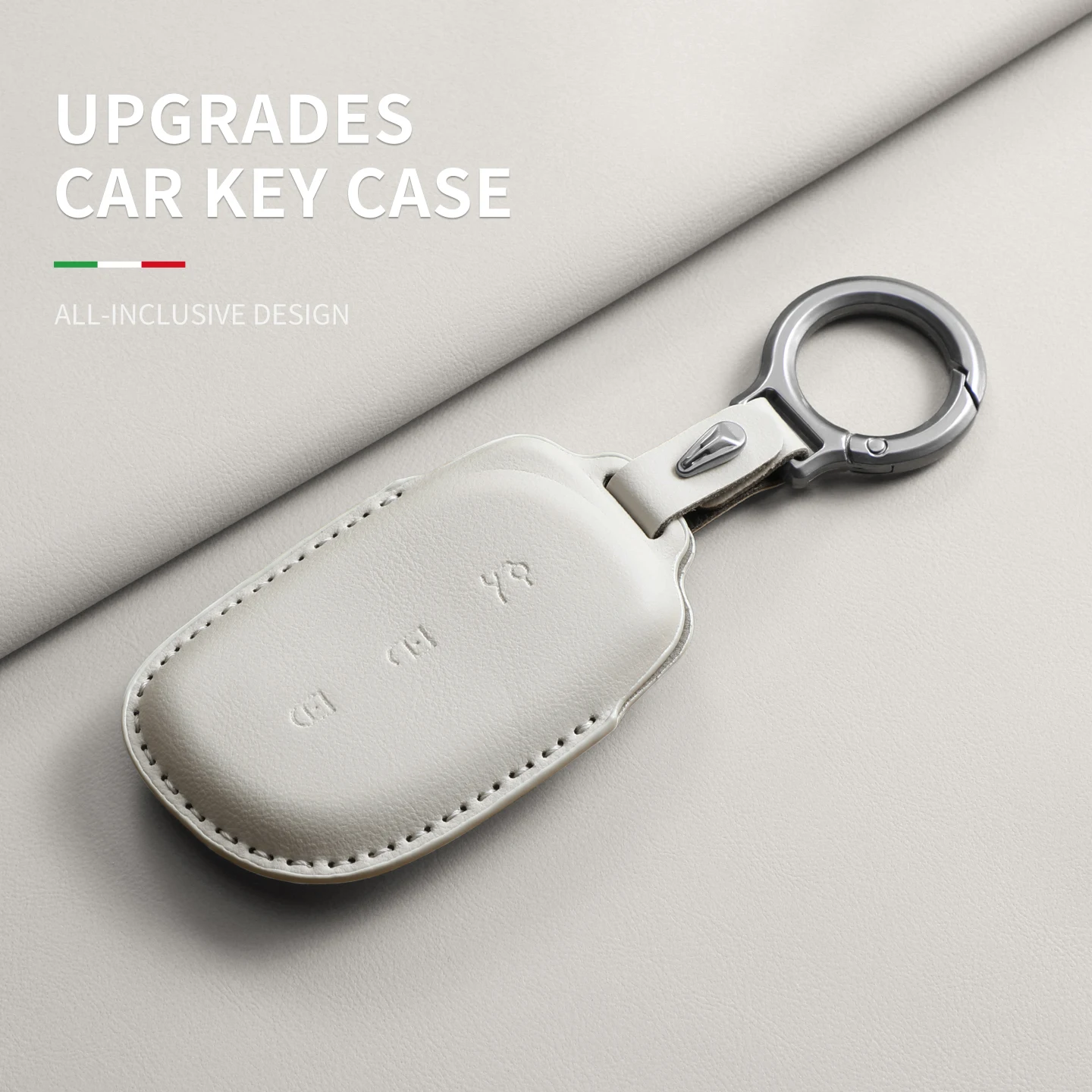 Capa de chave de carro para lynk & co z20 900 z10 original cor do carro couro caso chave remota escudo decorativo carro fob accessorie