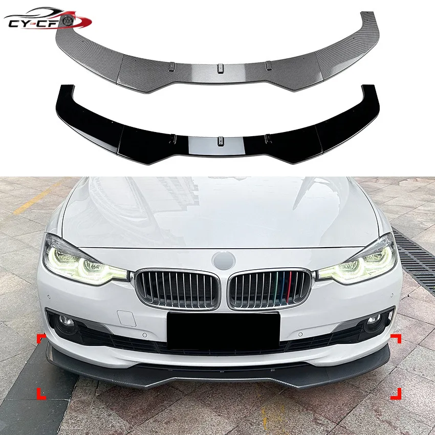 For BMW F30 F31 335i 330d 325d 320i 328i Non M Sport 2012-2019 Front Bumper Lip Spoiler Splitter Diffuser Modification Exterior