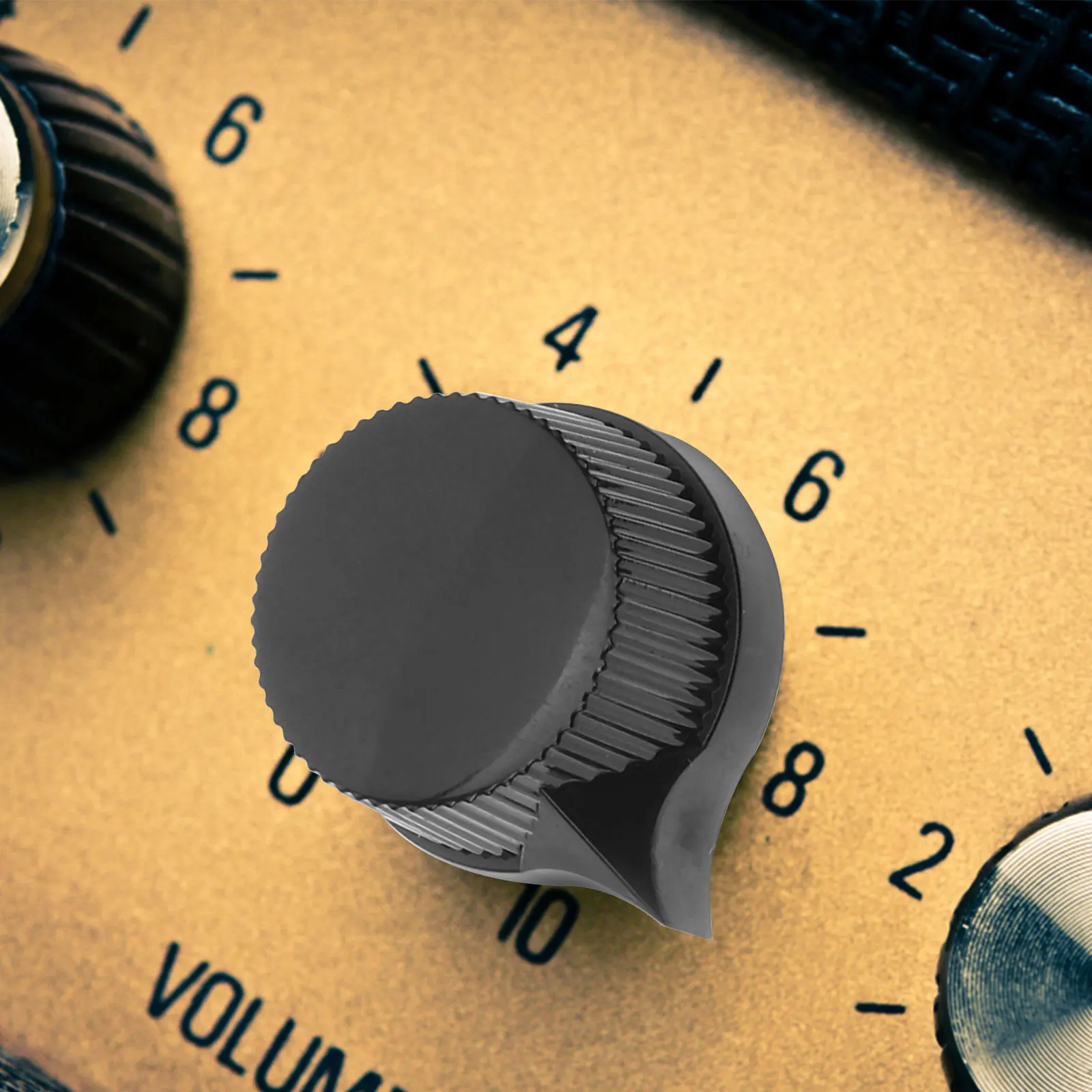 

4 Pcs Knob Cap Potentiometer Caps Replacement Instrument Knobs Guitar for Tuning Volume Tone Control Pedal Sound