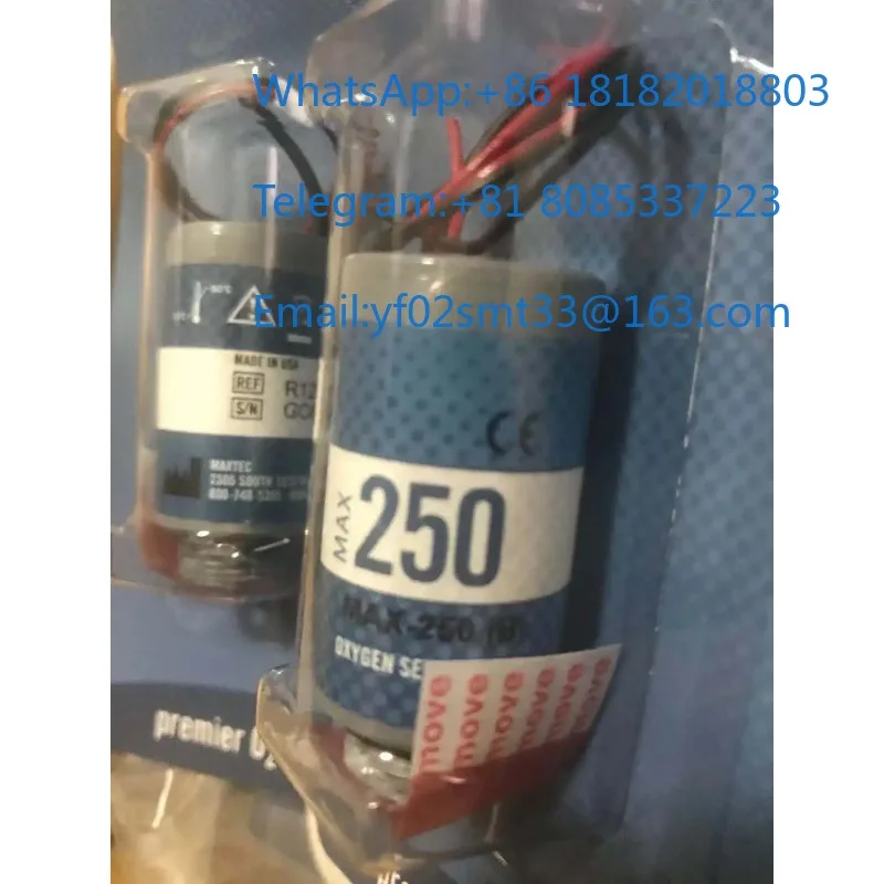 MAX-250 (B) Original Oxygen Sensor Battery MAX250B Medical Equipment O2 Concentration Detection Replacement Sensor Cell