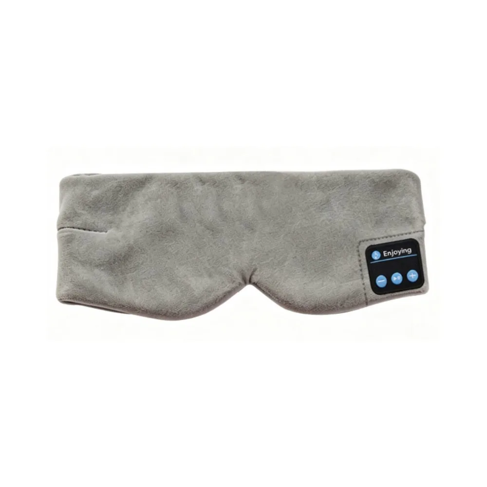 Ultra-thin Speaker Sleep Eye Mask Soft Adjustable Bluetooth Sleep Mask Light Blocking Washable Bluetooth Headphones Sleep