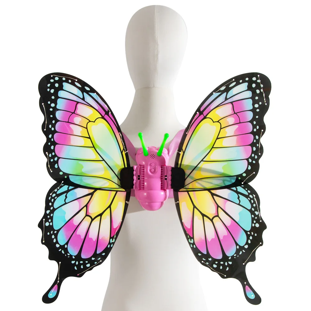 Creative Party Performance Props Electric Butterfly Wings Spring Animal Insect Back Decoration Party Halloween Props