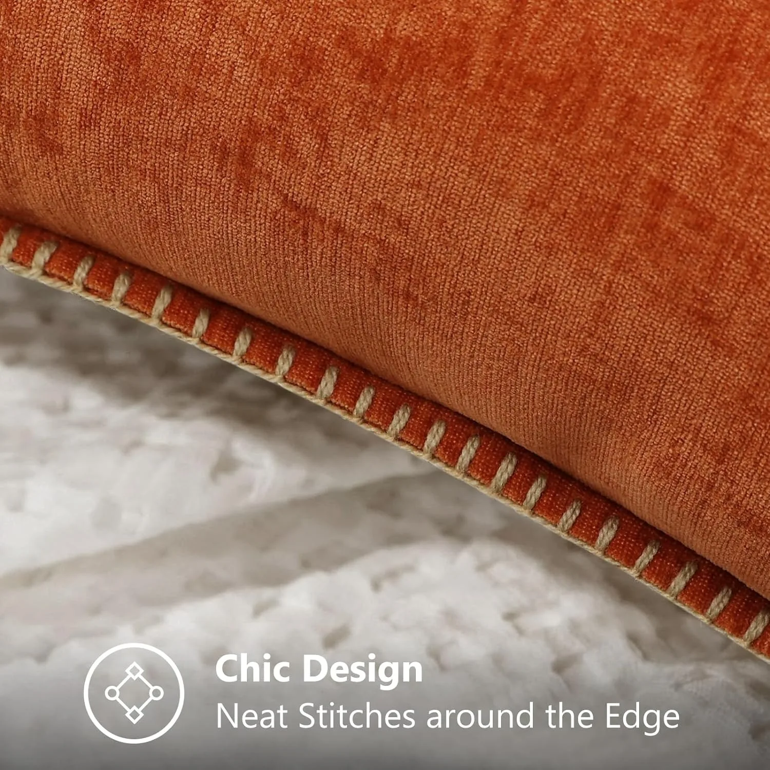 الصلبة الشنيل غطاء الوسادة 45x45 وسادة غطاء 30x50 سنتيمتر المخملية وسادة رمية مزخرفة كيس لينة فاخرة لغرفة المعيشة ديكور #6