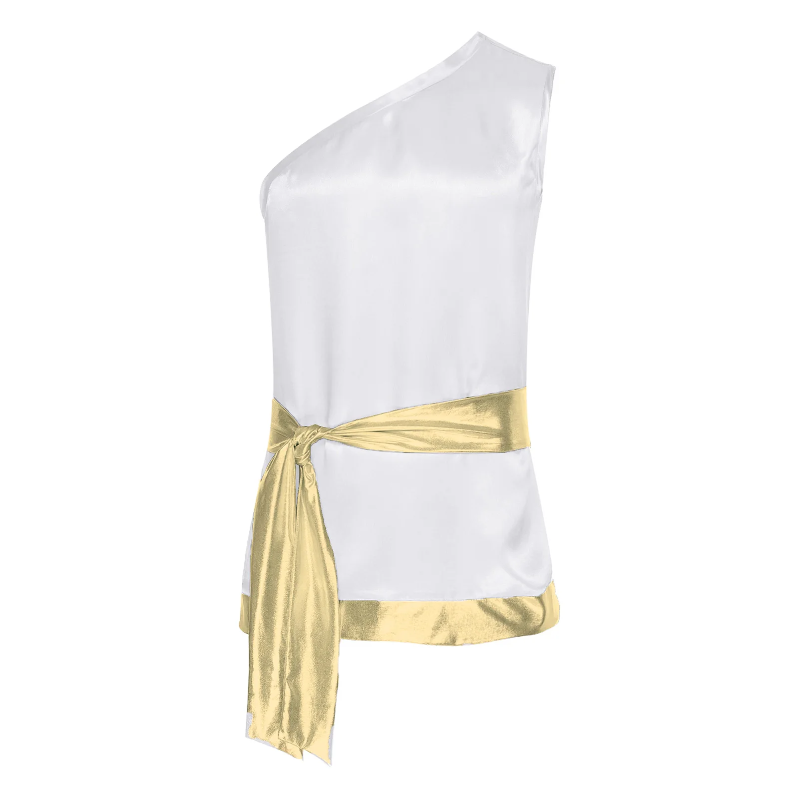 Mens Praise Worship Dance Top Metallic Liturgical Dance Costume Celebration of Spirit Tunic Shirt Tank Top Lyrical Dancewear