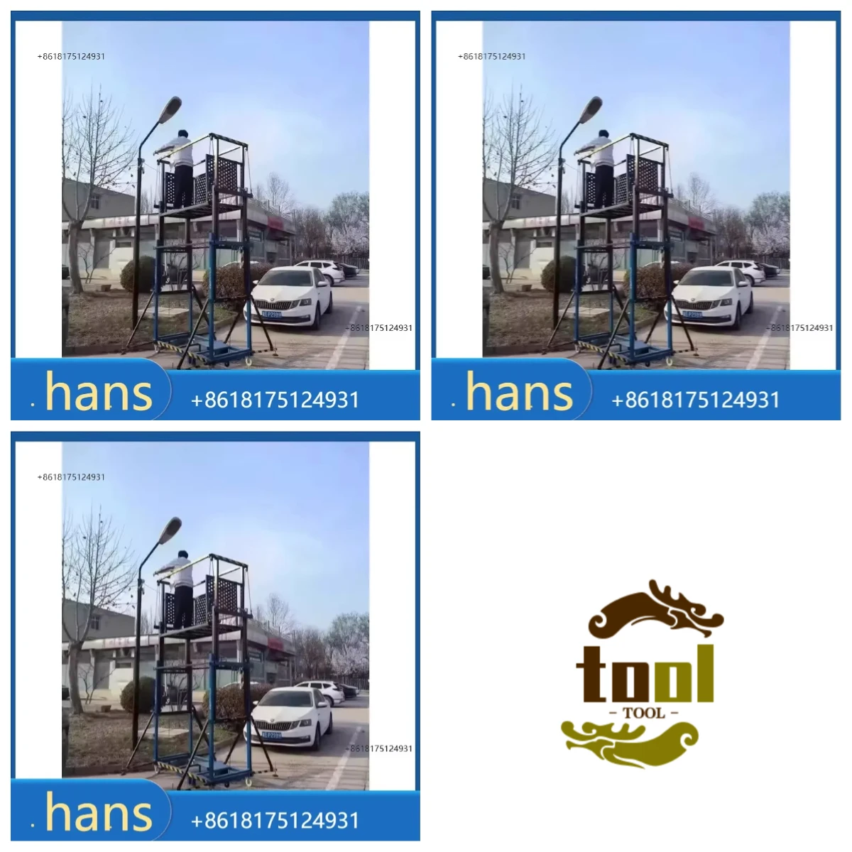 2026 Factory Direct Sales New mobile lifting platform electric scaffolding indoor outdoor decoration high-altitude work site