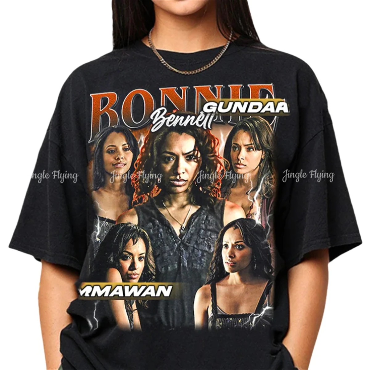 Limited Bonnie Bennett Vintage T-shirt Gift For Woman And Man Unisex Tshirt