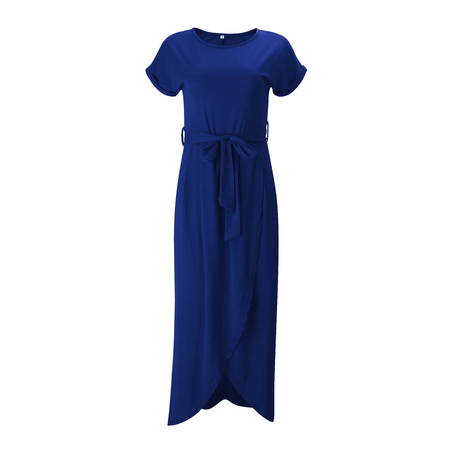 

Solid Color Irregular Dress 2025 New Women's Clothing