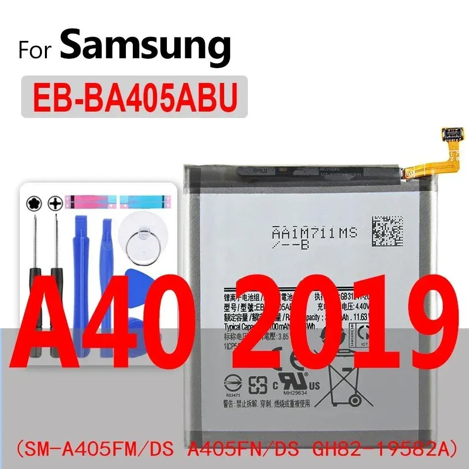 Battery For Samsung Galaxy A10E A20 A20E A30S A30 A40 2017 A50 A51 A530 A9S A71 A7 A8 A9 2018 Star Pro A9S A10 A9Pro A9Star