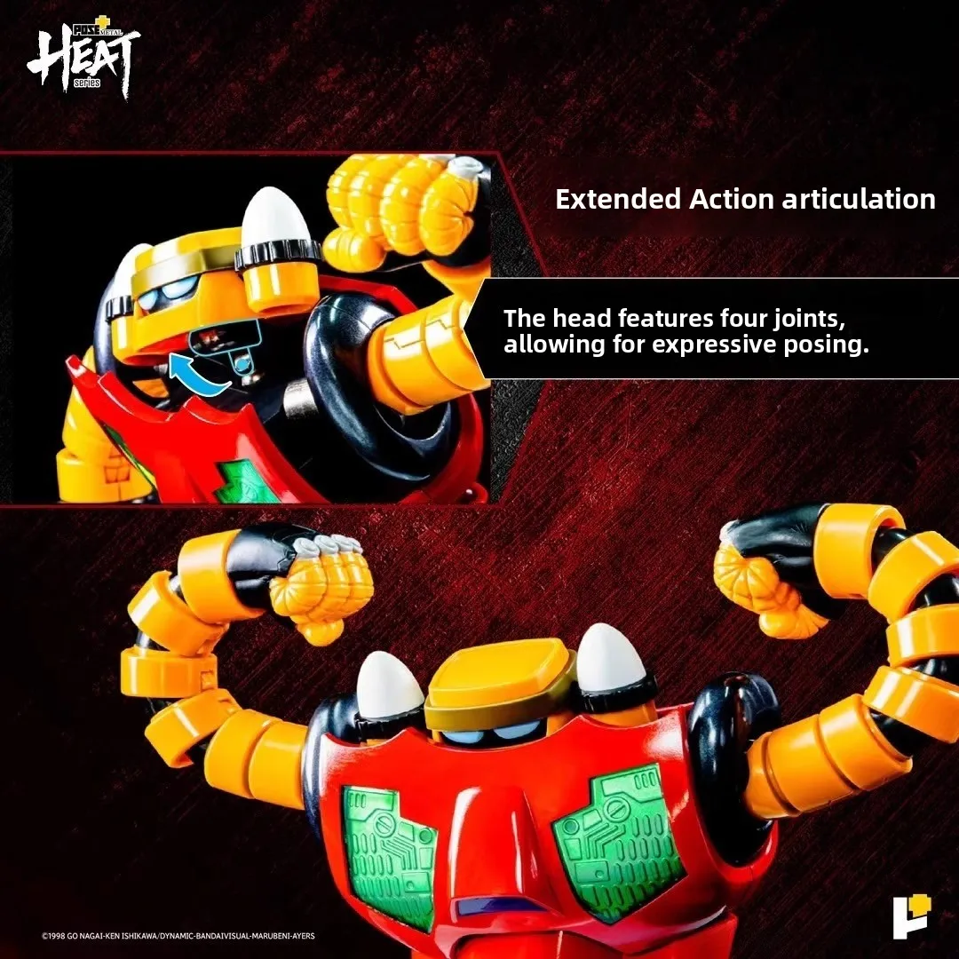 

Коллекционная модель робота Gata 3 Pose MetaI Heat Finied, без наклеек, высокое качество, бренд из Гонконга