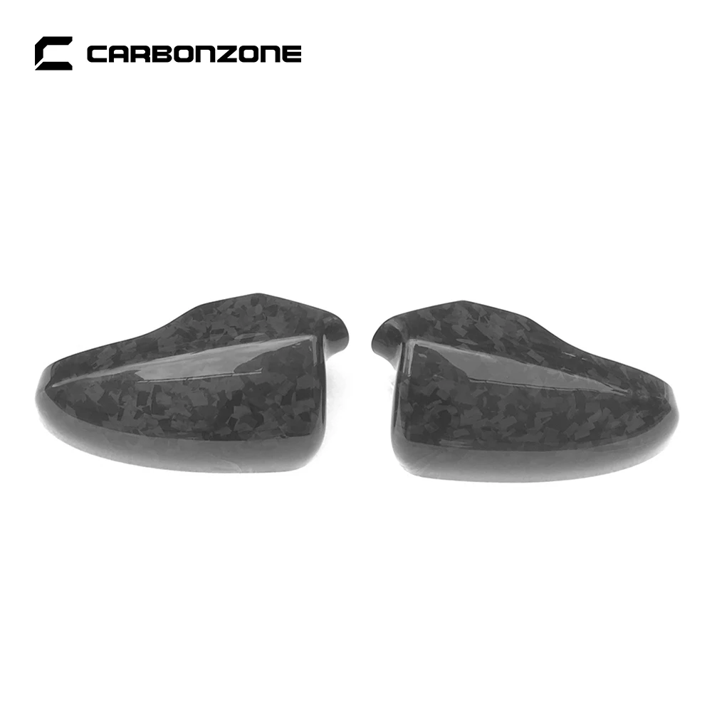 Forged Carbon Fiber Side View Mirror Cover for BMW 6 Series F12 F13 2pcs/pair Rearview mirror shells Replacement Style Car Kits