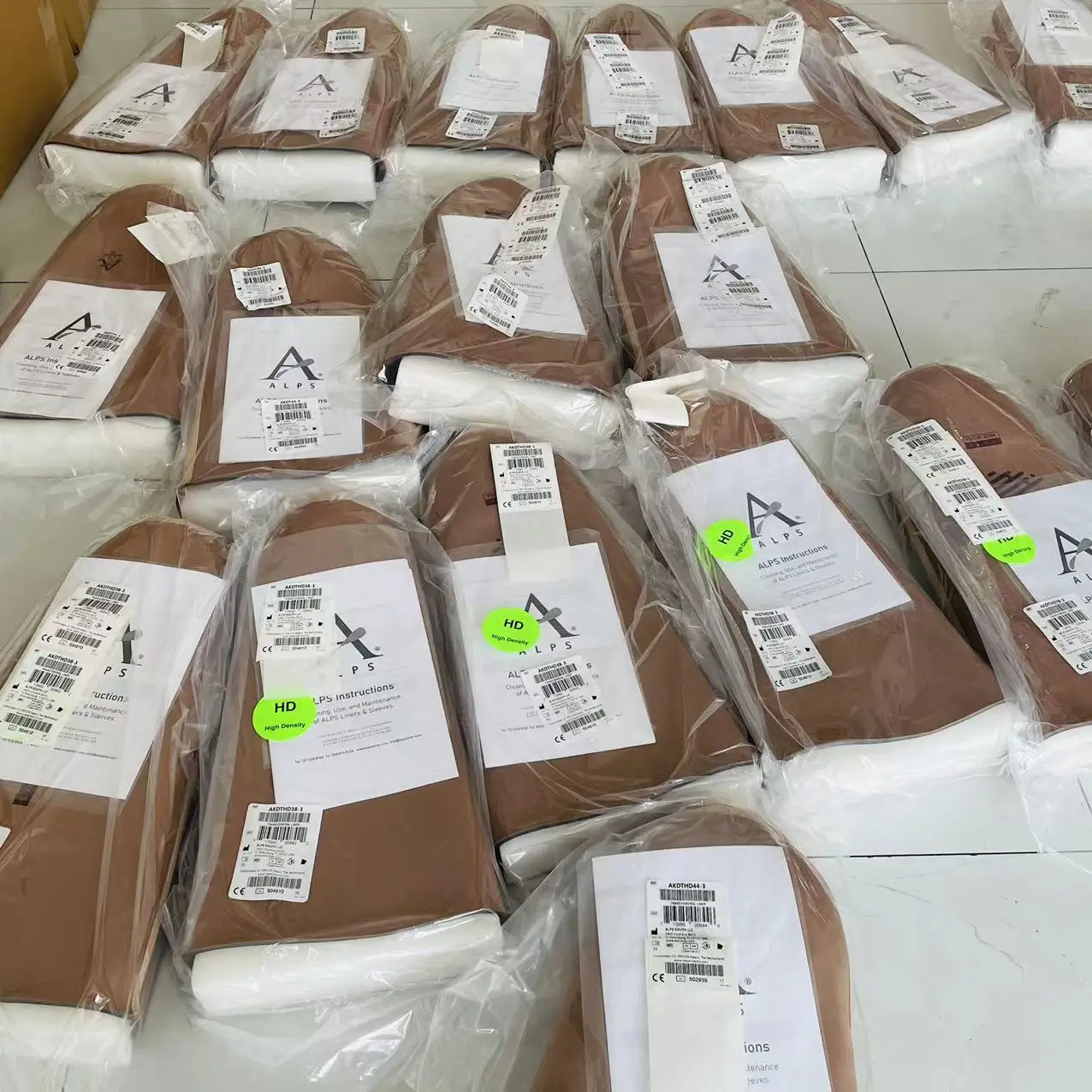 ENCOMENDE ALPS Prótese Forro para Amputee Prótese de Forro de Silicone, Forro de Silício, Forro Prótese