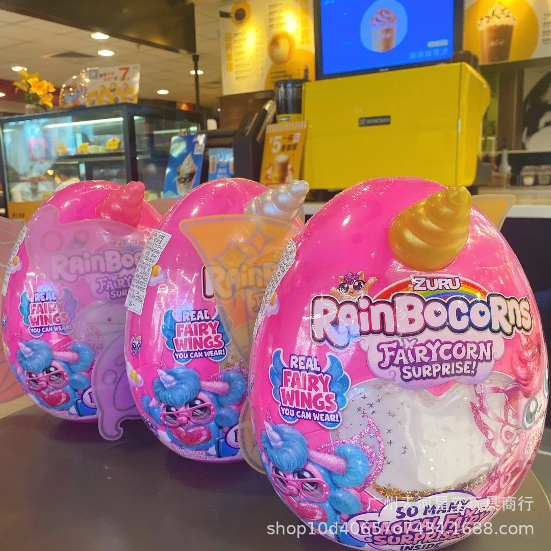

Коллекционная игрушка-сюрприз в яйце Zuru New Zealand Rainbocorns Fairycorn: Новые носимые крылья феи, подарок для девочек