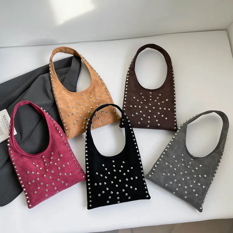 

2025 Winter Women's Underarm Shoulder Bag, Vintage Quilted Crossbody Purse, Soft Genuine Leather Multi-way Hobo Bag