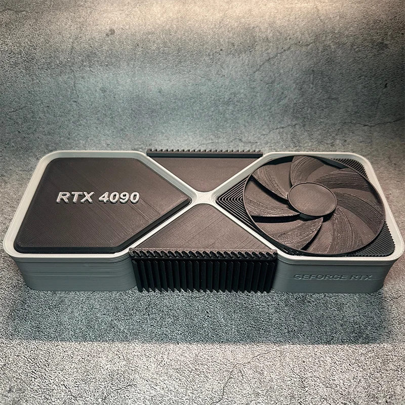 

Rtx4090 Коробка для хранения моделей Коробка для хранения моделей видеокарты Креативная коробка для ручек Периферийные устройства для видеокарты с 3D-печатью 5090