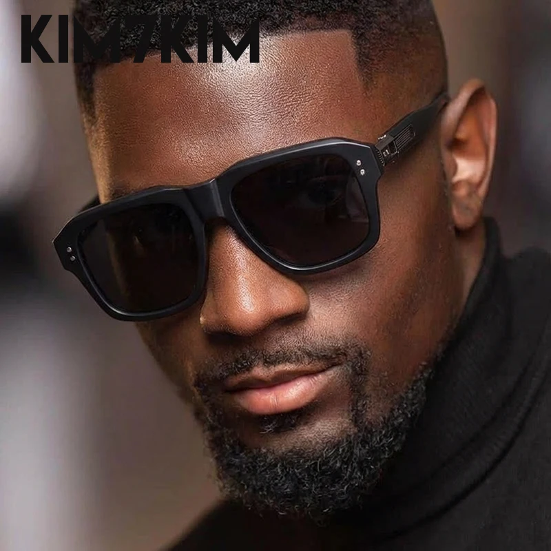 

Square Vintage Polarized Sunglasses Men 2025 Luxury Brand Fashion Travel Driving Sun Glasses For Male Punk Eyewear UV400 Shades