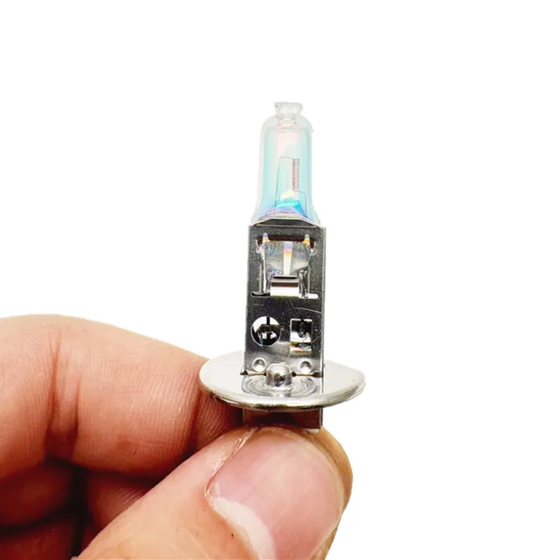 

2Pcs H1 Rainbow Blue Plasma Car Quartz 12v55w Halogen Bulb Fog Lamp Automobile Headlamp