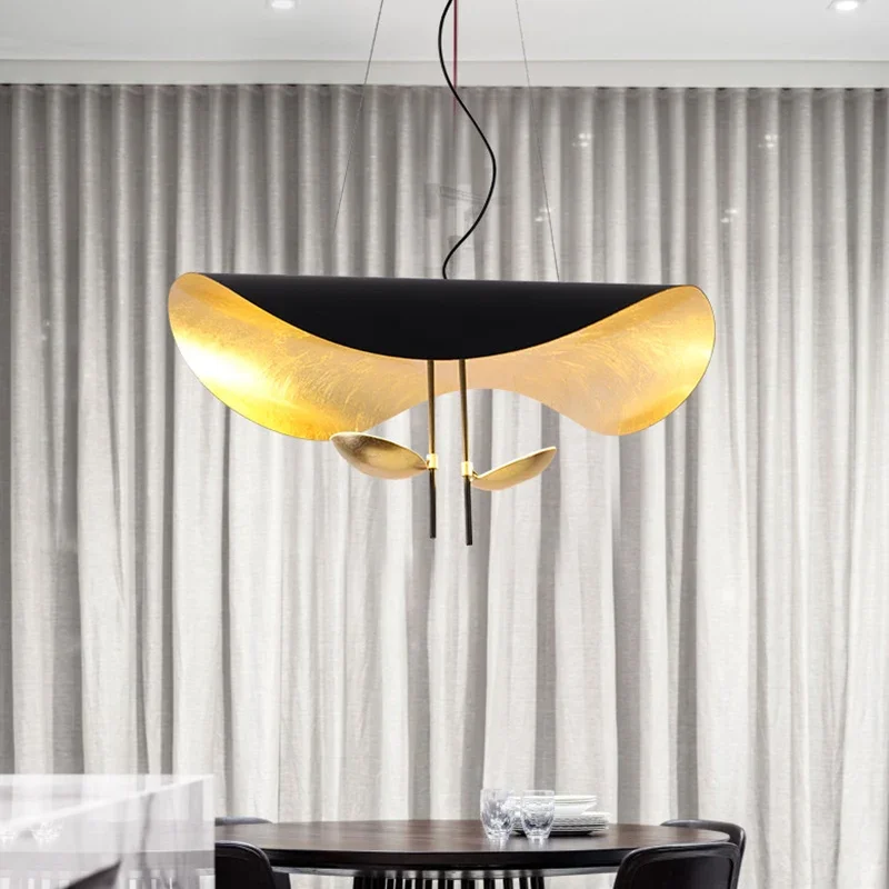 

Pendant Lamp Flying Saucer Hat Industrial Retro Design Lamp White Black Industrial Pendant Light