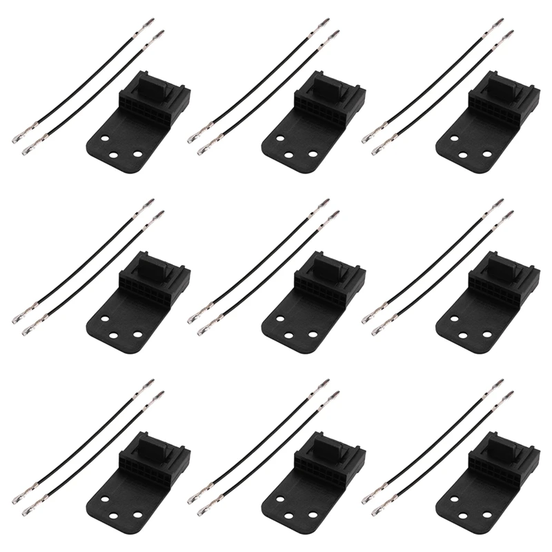 9X Accessory Connector Kit For Motorola CM300 16 Pin Radios HLN9457 And HLN9242