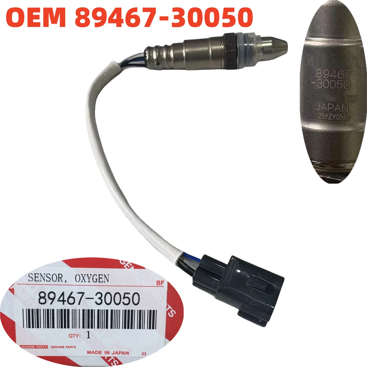 

89467-30050 New Lambda O2 Oxygen sensor FIT FOR TOYOTA AURIS E18 1.3 NRE180 1NR-FE LAND CRUISER 200 OPEL ASTRA J P10 1.7 CDTI