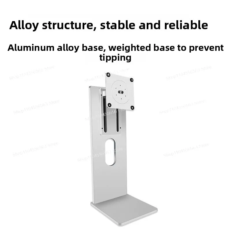 Aluminum Alloy Monitor Bracket - Lifting Rotating Adjustable Mount for Computer Screens