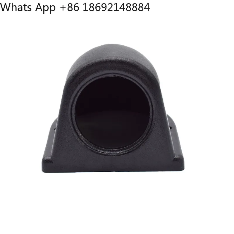 2.5 inch 60MM Modified Car Instrument Frame Black Carbon Fiber Instrument Cover for Single Hole Double Hole Three Hole