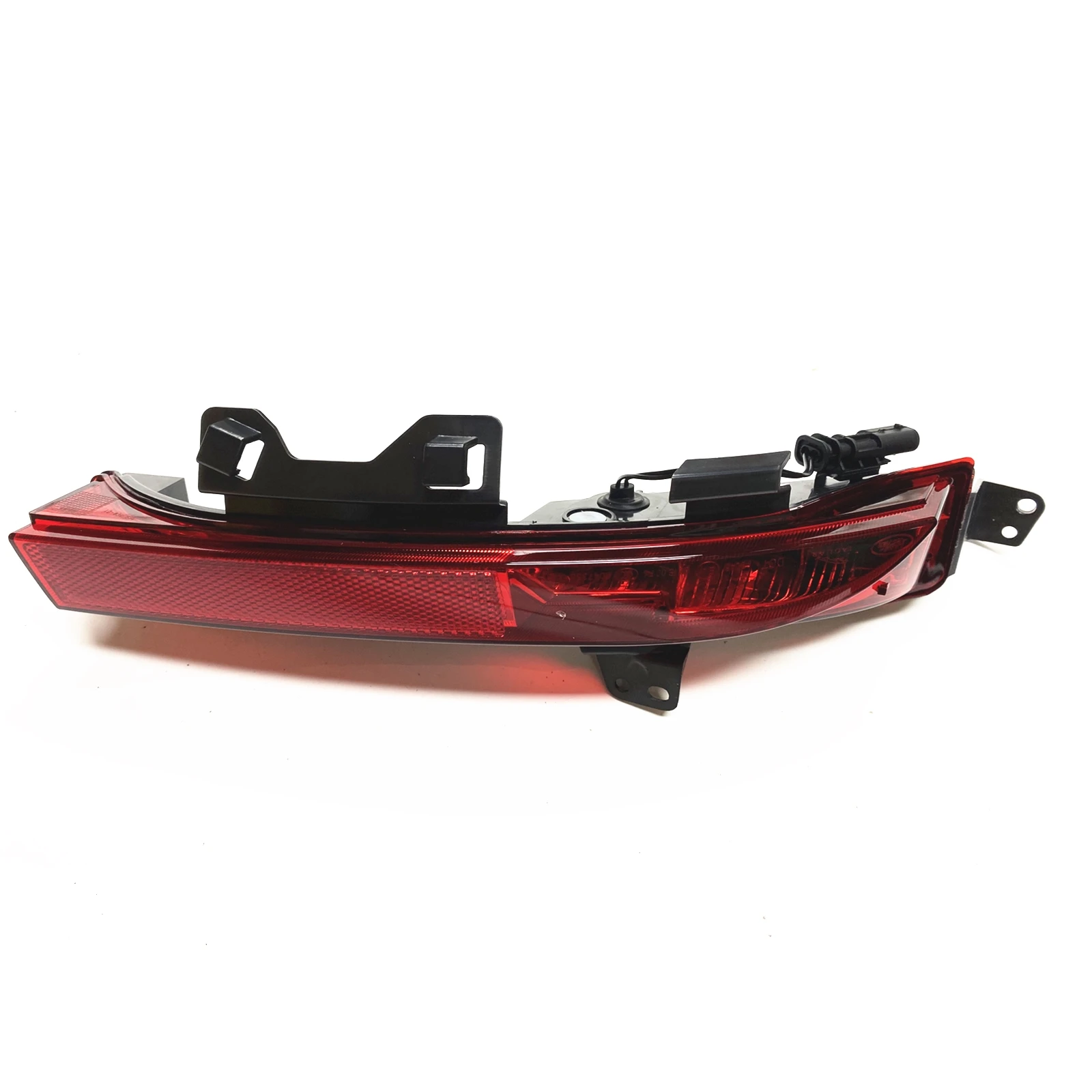For Land Rover Discovery Sport L550 2014-2023 LED Rear Bumper Fog Reflector Light Red Tail Turn Signal Brake Reflective Lamp