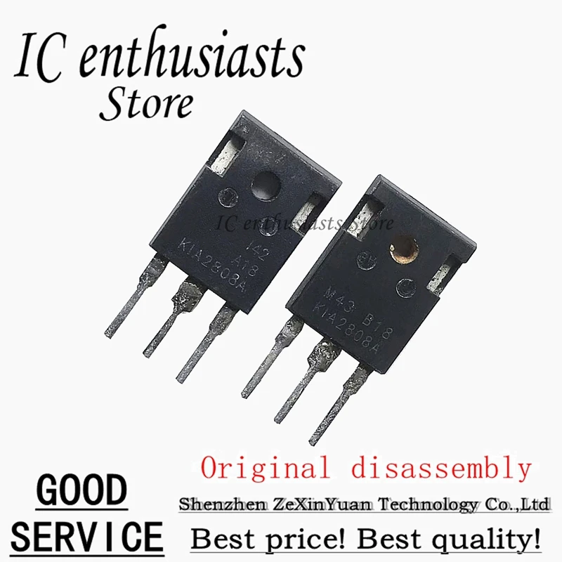 10 قطعة KIA2808A KIA2808 150A 80V إلى-247 الأصلي التفكيك