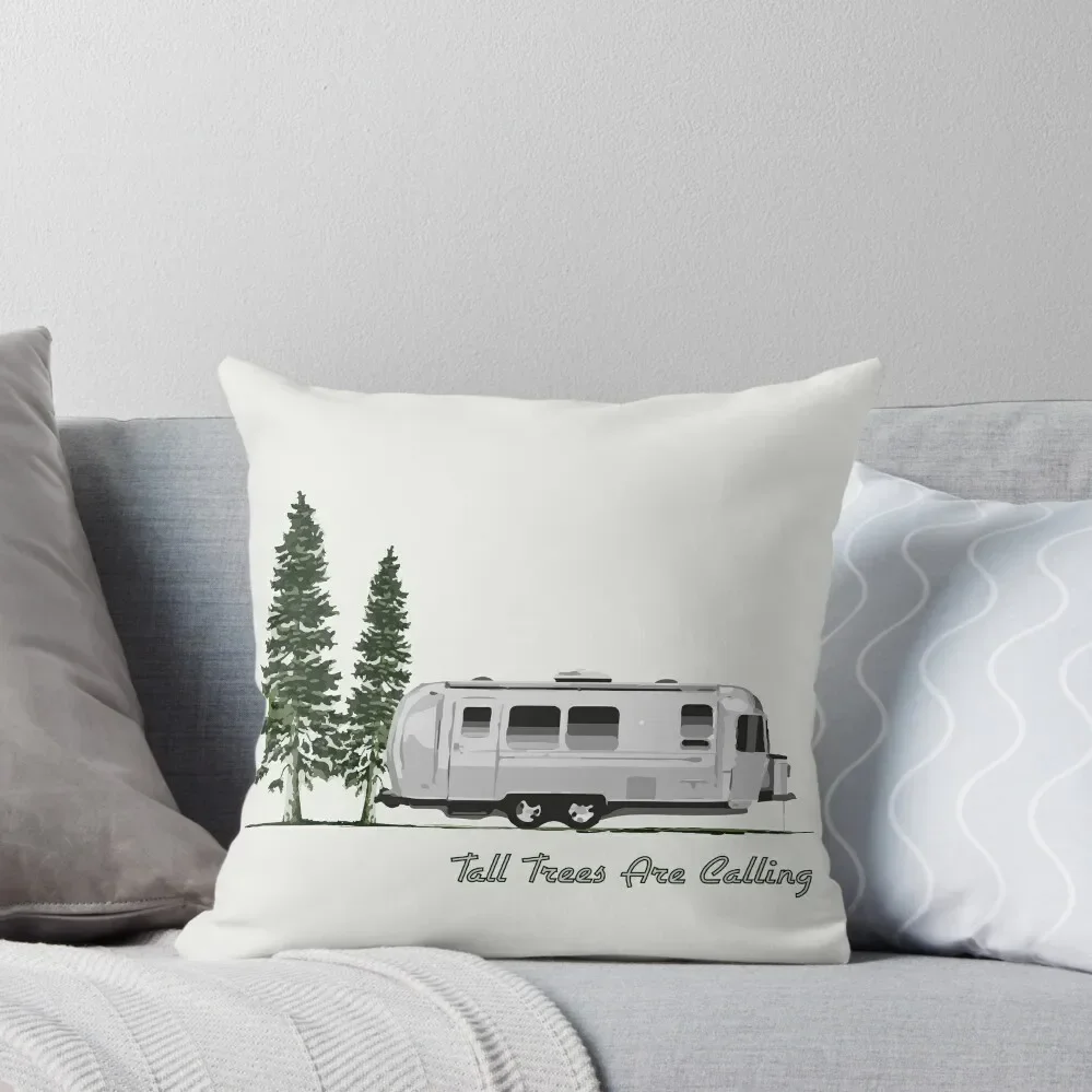 Airstream Tall Tree Therapy Throw Pillow Decorative Sofa Cushions autumn decoration Cusions Cover Luxury Sofa Cushions pillow