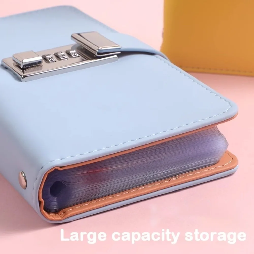A6 Code Notebook for Money Solid Color Daily Plan Cash Budget Ledger Time Organizer Anti-splash Water