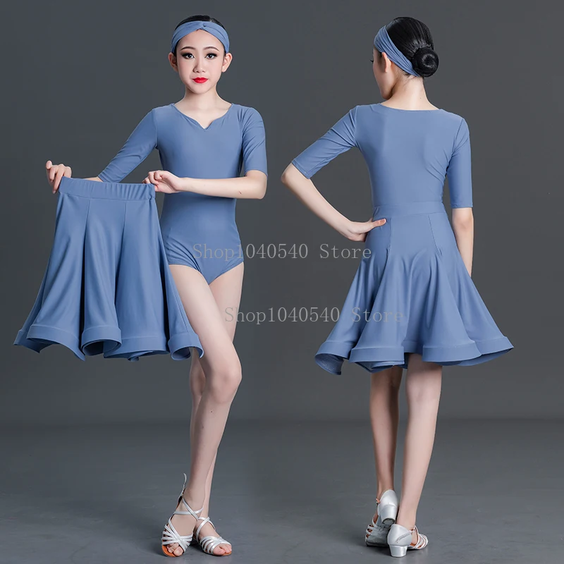 Sukienka do tańca towarzyskiego dla dzieci, standard krajowy, wiele kolorów, sukienka konkursowa dla dziewczynek do tańca latynoamerykańskiego, kostiumy do występów dla dzieci.